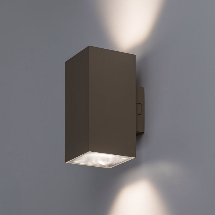 Kinkiet zewnętrzny, Urfa, LED 18W, 1800lm, barwa 2700, 4000, 6500K, H16cm, IP65, szary-beż, 77215