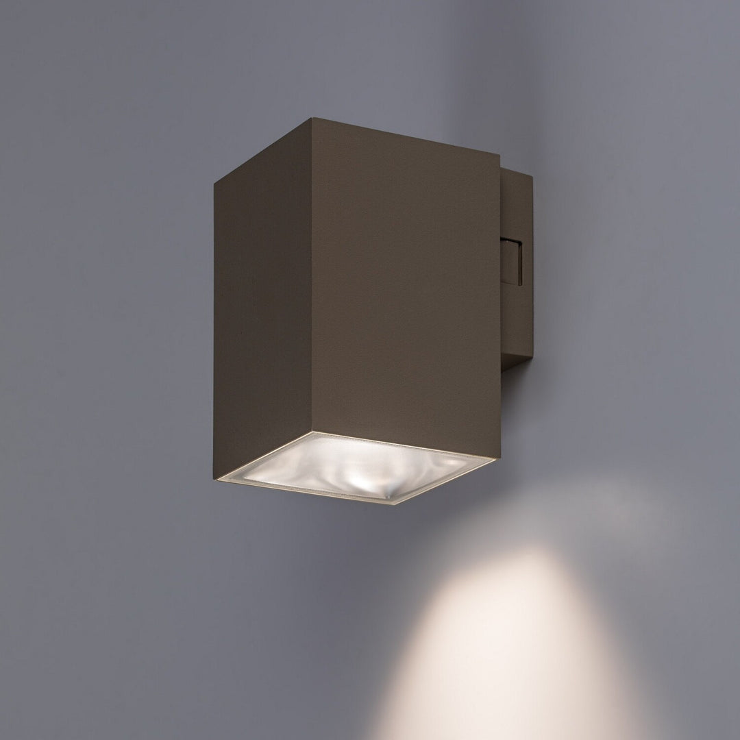 Kinkiet zewnętrzny, Urfa, LED 9W, 900lm, barwa 2700,4000,6500K, H11,5cm, IP65, szary-beż, 77216
