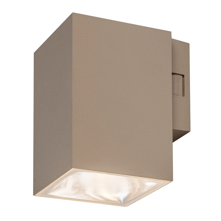 Kinkiet zewnętrzny, Urfa, LED 9W, 900lm, barwa 2700,4000,6500K, H11,5cm, IP65, szary-beż, 77216