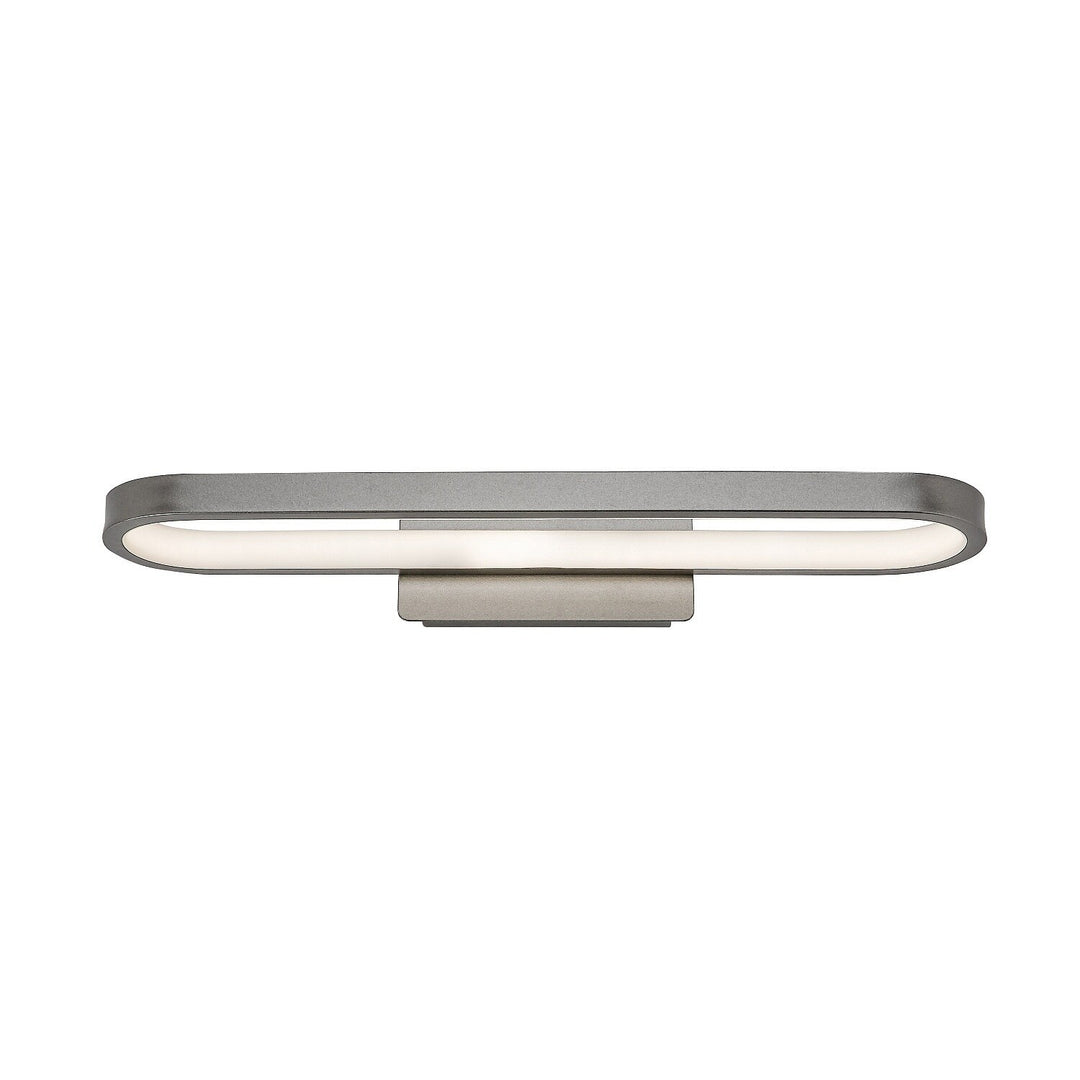 Kinkiet łazienkowy, Odran, LED15W, 1200lm, 4000K, L40cm, gunmetal, IP44, 75114