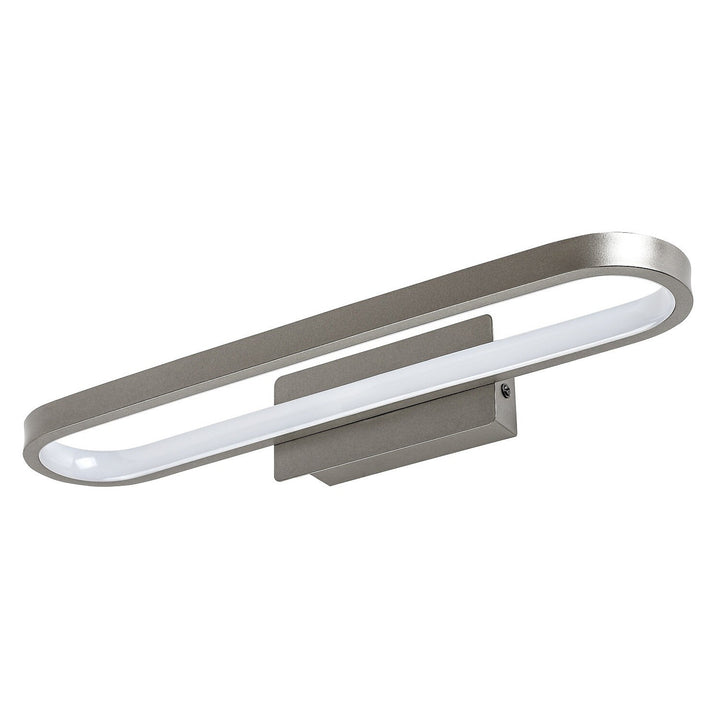 Kinkiet łazienkowy, Odran, LED15W, 1200lm, 4000K, L40cm, gunmetal, IP44, 75114