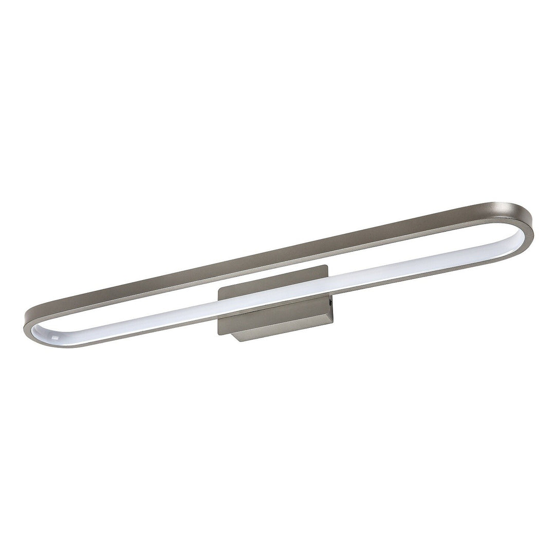 Kinkiet łazienkowy, Odran, LED 18W, 1350lm, 4000K, L60cm, gunmetal, IP44, 75115