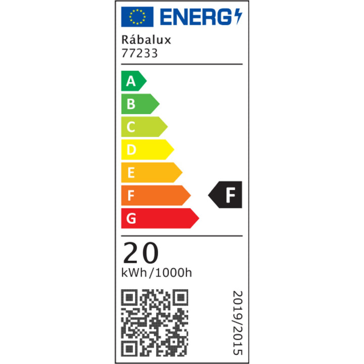 Kinkiet zewnętrzny, Matzen, LED20W, 1860lm, 4000K, H30cm, IP65, czarny, z czujnikiem PIR, 77233