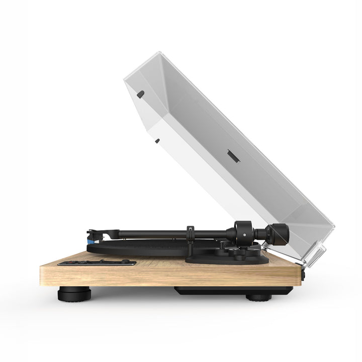 Gramofon automatyczny winylowy Blaupunkt, BT, USB, wkładka Audio-Technica, obsługuje płyty 7" i 12", Varsovia AT100BT