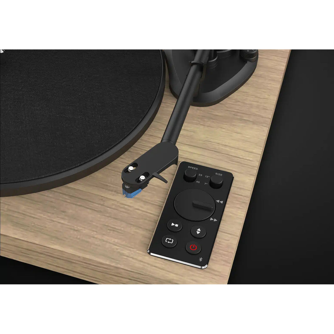 Gramofon automatyczny winylowy Blaupunkt, BT, USB, wkładka Audio-Technica, obsługuje płyty 7" i 12", Varsovia AT100BT