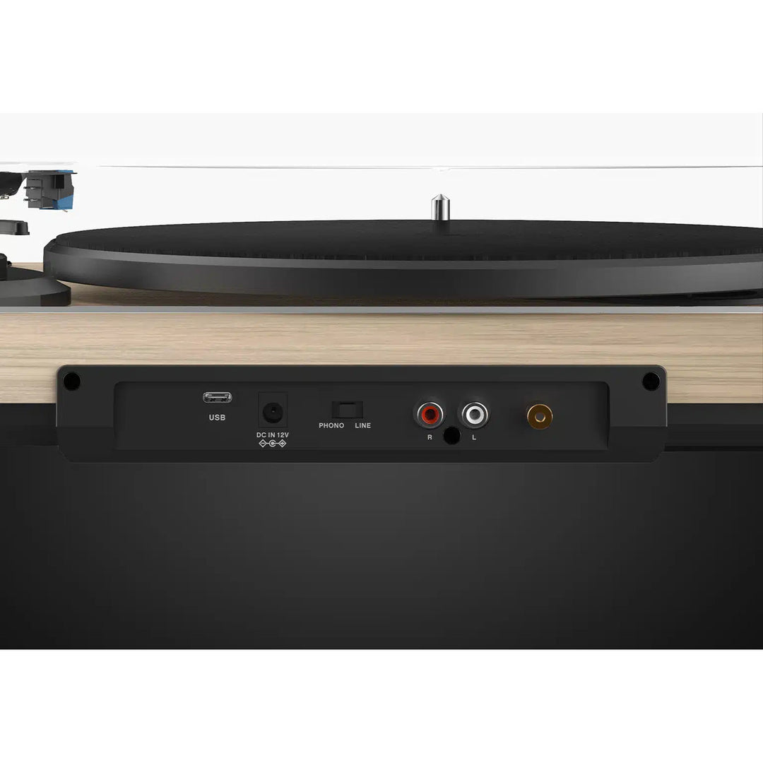 Gramofon automatyczny winylowy Blaupunkt, BT, USB, wkładka Audio-Technica, obsługuje płyty 7" i 12", Varsovia AT100BT