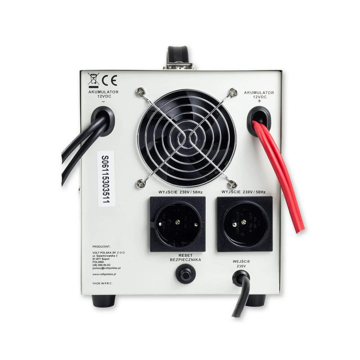 Zasilacz awaryjny Sinus Pro 1500 E, 12/230V, moc stała 1050W, moc całkowita 1500VA, 3SP091512E