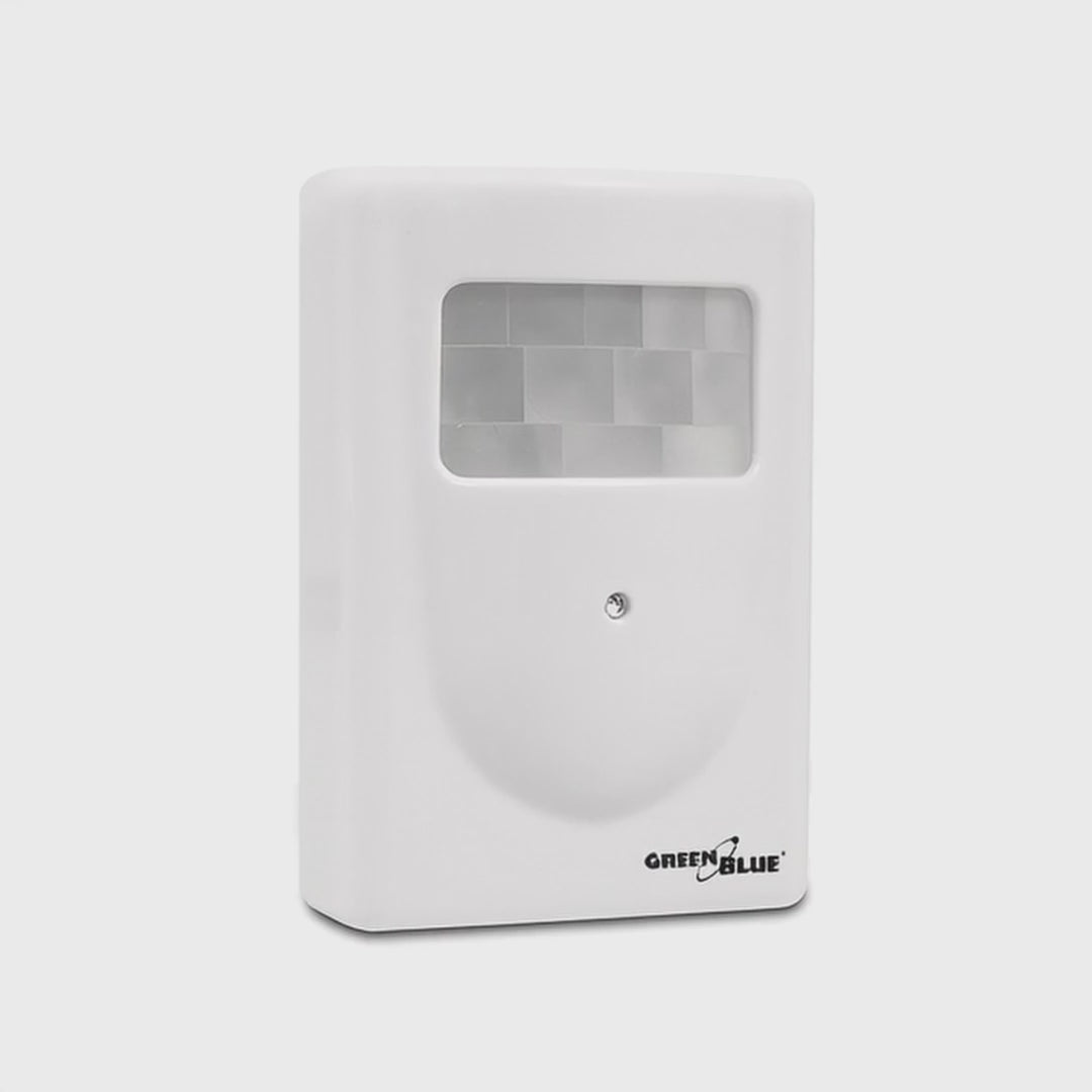 Oryginalny bezprzewodowy mini alarm GB3400, IP44, do 120m