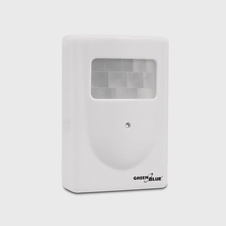 Oryginalny bezprzewodowy mini alarm GB3400, IP44, do 120m