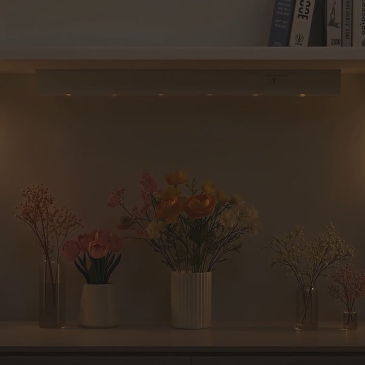 Lampka kuchenna podszafkowa 6LED Maclean, podłużna, z czujnikiem ruchu, 5xAAA, MCE123