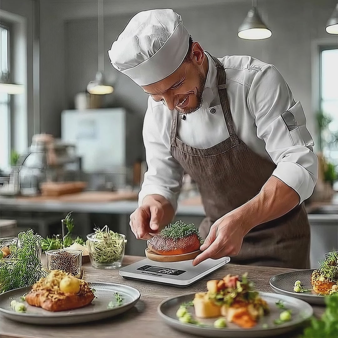 Waga kuchenna cyfrowa z timerem GreenGBlue GB170 min 1g max 5000g