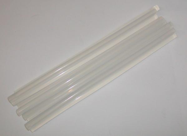 Klej termiczny do pistoletu na gorąco 11mm 30cm przezroczysty