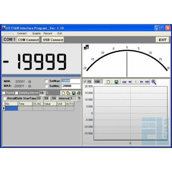 Miernik cyfrowy Uni-T UT-71A uniwersalny z ekranem LCD