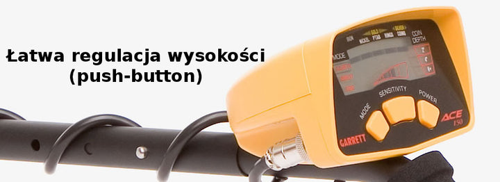 Oryginalny nowy wykrywacz metali metalu Garrett ACE 150