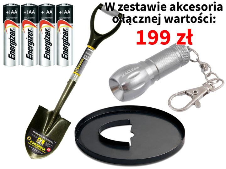 Oryginalny nowy wykrywacz metali metalu Garrett ACE 150