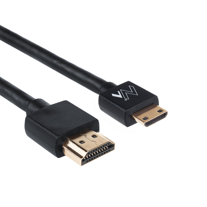 Przewód HDMI-miniHDMI ULTRA SLIM v1.4 0,5m Maclean MCTV-710 A-C