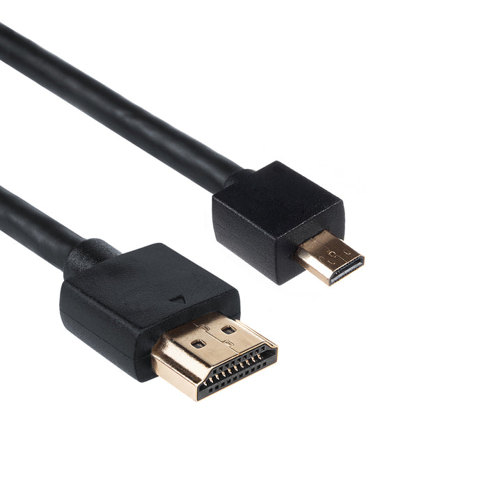 Przewód HDMI-microHDMI ULTRA SLIM v1.4 2m Maclean MCTV-722 A-D