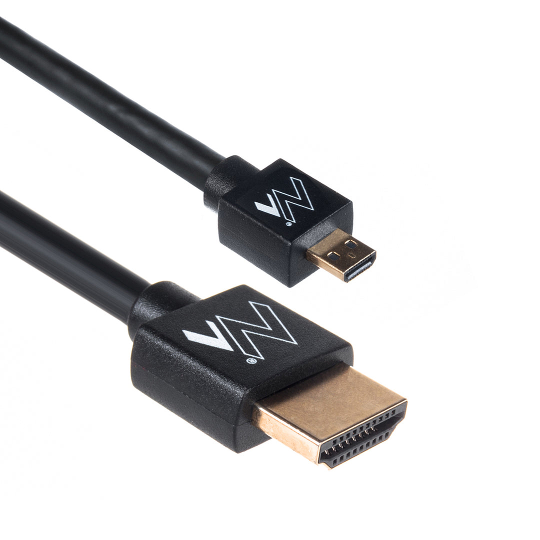 Przewód HDMI-microHDMI ULTRA SLIM v1.4 2m Maclean MCTV-722 A-D