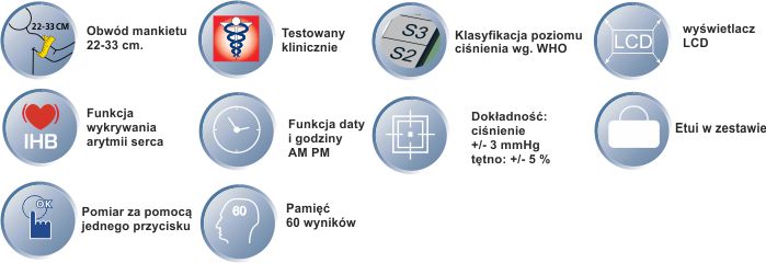 Ciśnieniomierz elektroniczny naramienny TMA-3Basic B Techmed