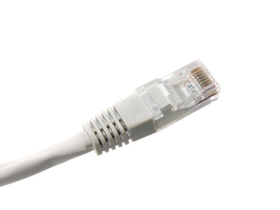 Kabel sieciowy UTP LAN CAT5e, zakończony wtykami RJ45, szary - 20m