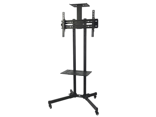 Stand, profesjonalny wózek na kółkach do TV Maclean MC-661, max. VESA 600x400, max. 55kg,