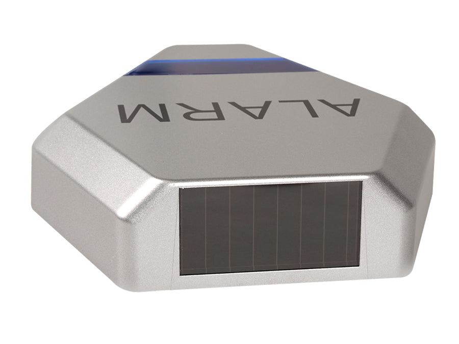 Solarna atrapa syreny alarmowej srebrny DC3200 S 3x LED
