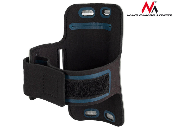 Maclean 4.8" Sport Armband for Mobile Phone Arm Case Mobile Phone Sport Protection Bag Jogging Fitness Case (szary, 4.8")