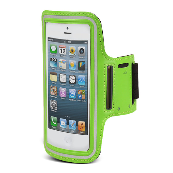 Etui na telefon na ramię zielony 4,8" Maclean MC-405 G