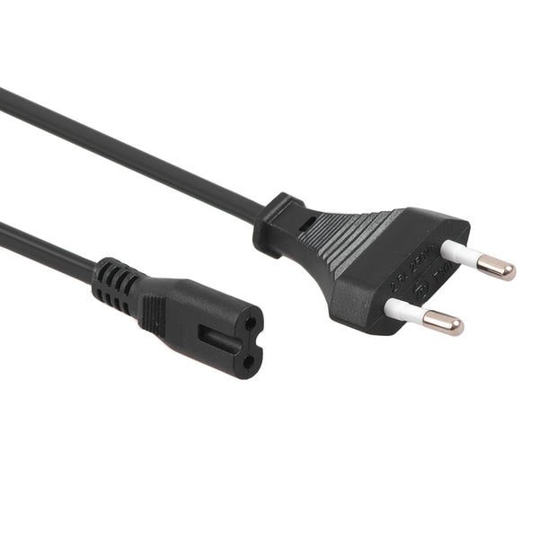 Kabel zasilający ósemka 2 pin 1,5M wtyk EU Maclean MCTV-809