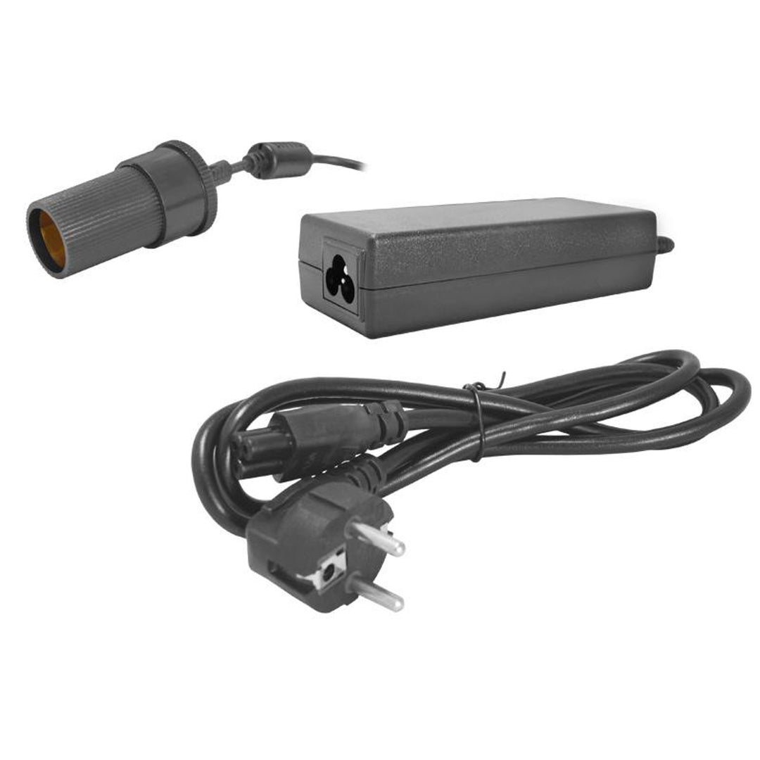 Konwerter napięcia sieciowego 220V AC na gniazdo zapalniczki 12V DC