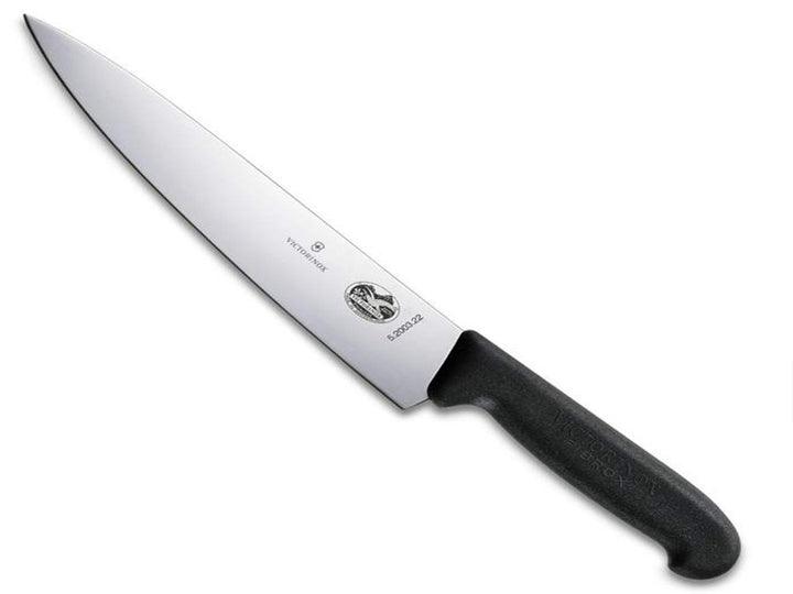 Nóż kuchenny Victorinox, szerokie ostrze, 22 cm, stal nierdzewna, 5.2003.22