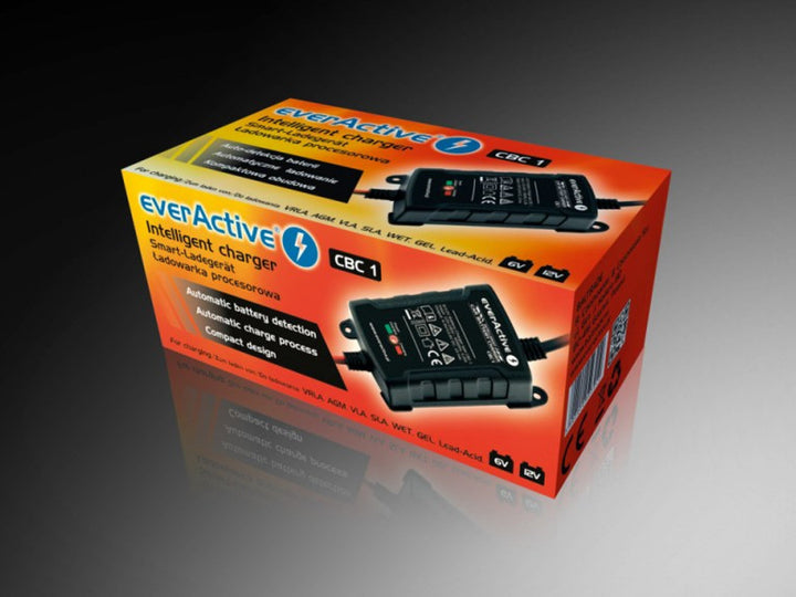 Ładowarka procesorowa prostownik 6V/12V everActive CBC-1