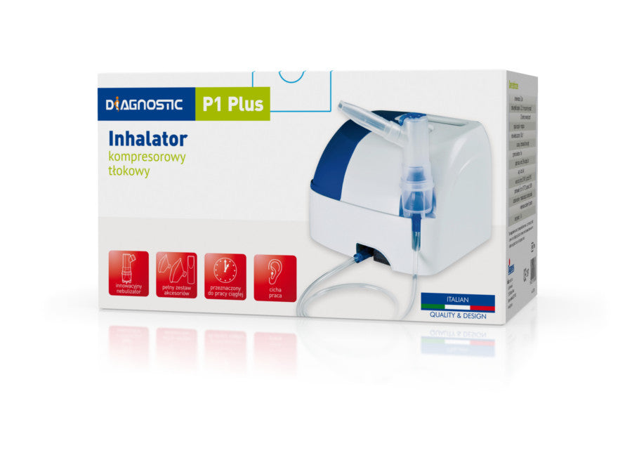 Inhalator Diagnostic P1 Plus zestaw, praca ciągłą,