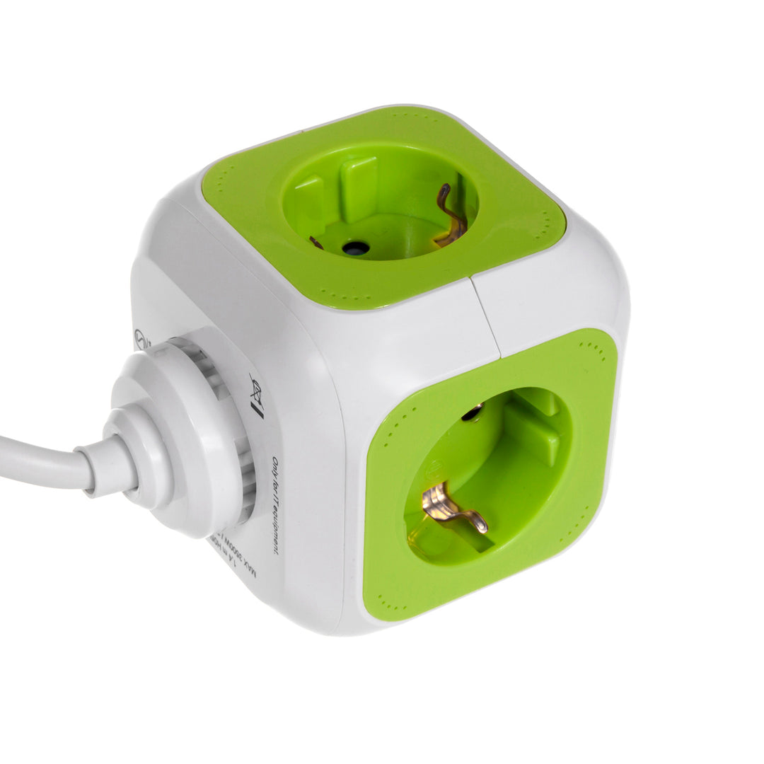 GREENBLUE MagicCube 4x gniazda 2x złącze USB 1,4 m