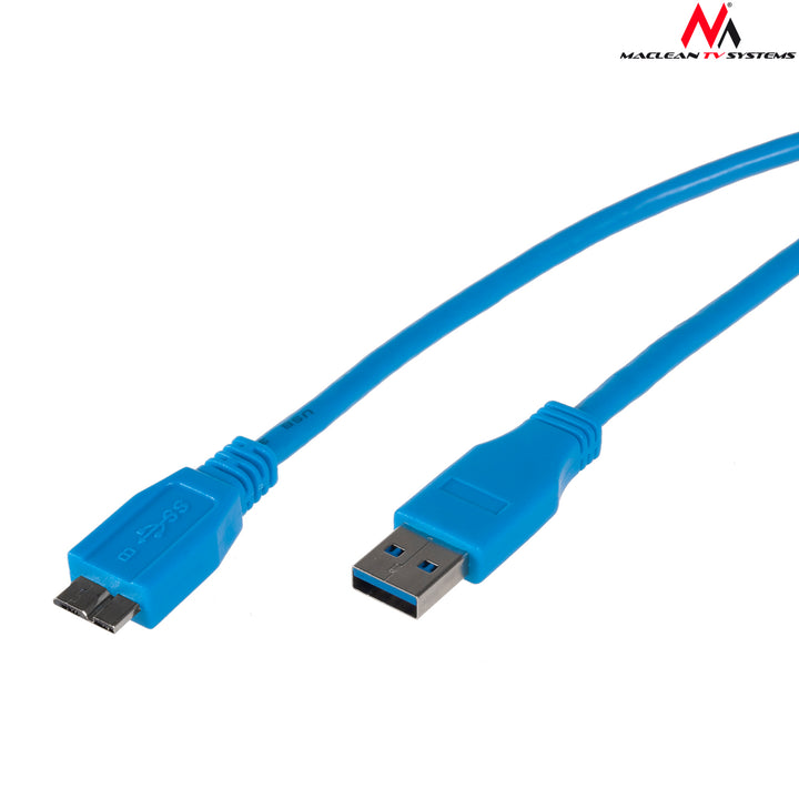 Przewód Maclean, Kabel USB 3.0, AM-microBM, Wtyk-wtyk, 1.5m, MCTV-587