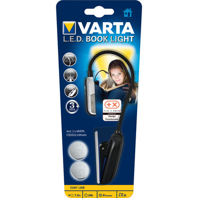Latarka lampka LED do czytania książek Varta Book Light