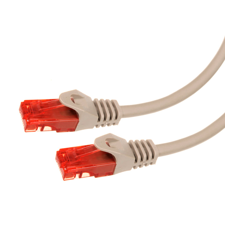 Przewód kabel patchcord UTP cat6 wtyk-wtyk 0,5m szary Maclean MCTV-300 S