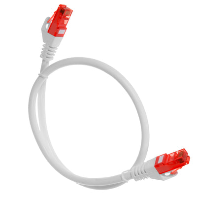 Kabel sieciowy lan pr. ethernet rj45 utp cat6 0,5m maclean mctv-300 w
