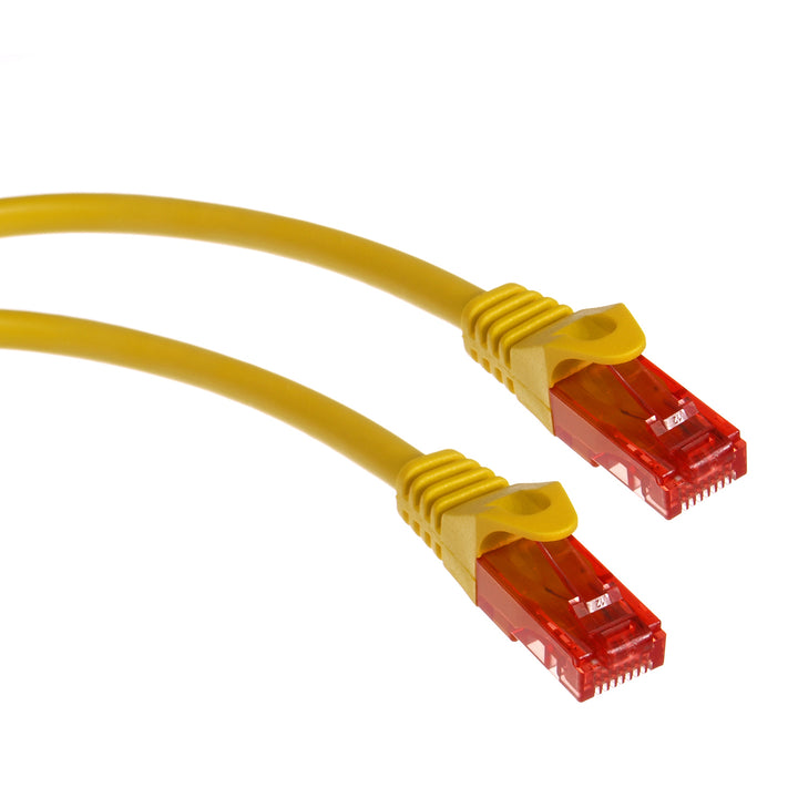 Przewód Maclean, Kabel patchcord UTP, Wtyk-wtyk, Cat6, 1m, Żółty, MCTV-301 Y