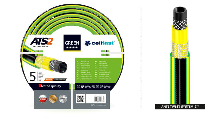 Wąż ogrodowy Cellfast Green ATS2 3/4" 25m 5 warstwowy