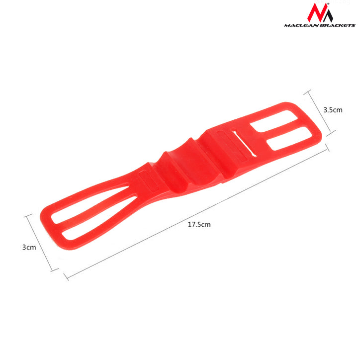 Uniwersalny Uchwyt rowerowy Flex czerwony Maclean MC-770R