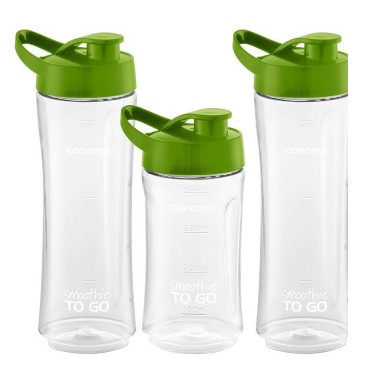 Smoothie maker Concept, 3 butelki miksujące, 300 W, SM3365