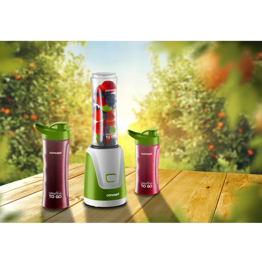 Smoothie maker Concept, 3 butelki miksujące, 300 W, SM3365