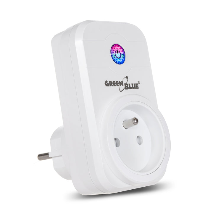 Zdalnie sterowane gniazdko WiFi Android iOS Alexa Google Home GreenBlue GB155