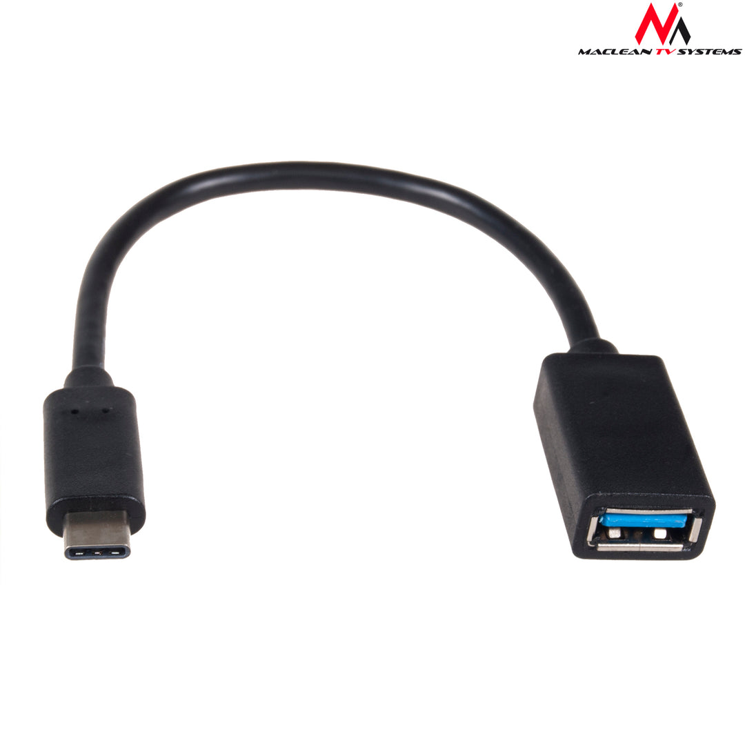 Kabel USB 3.0 AF - Type C 0,15m OTG Maclean MCTV-843