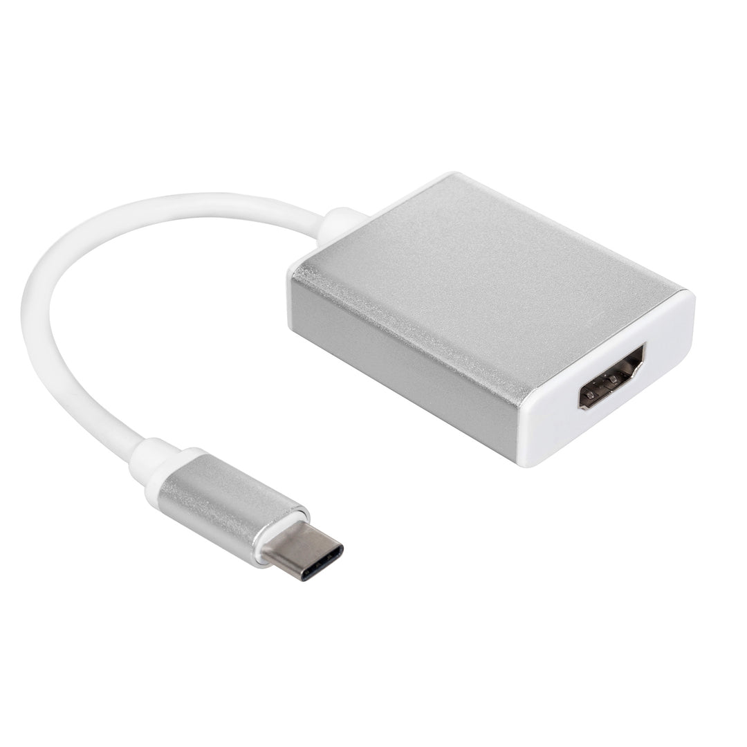 Adapter USB-C - HDMI 1080p 60Hz metalowa obudowa MCTV-841