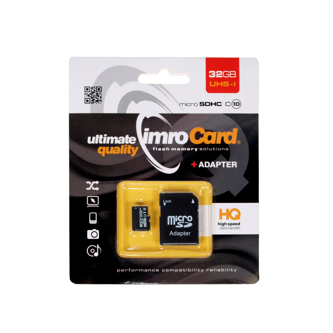 32GB C10 Imro +adapter