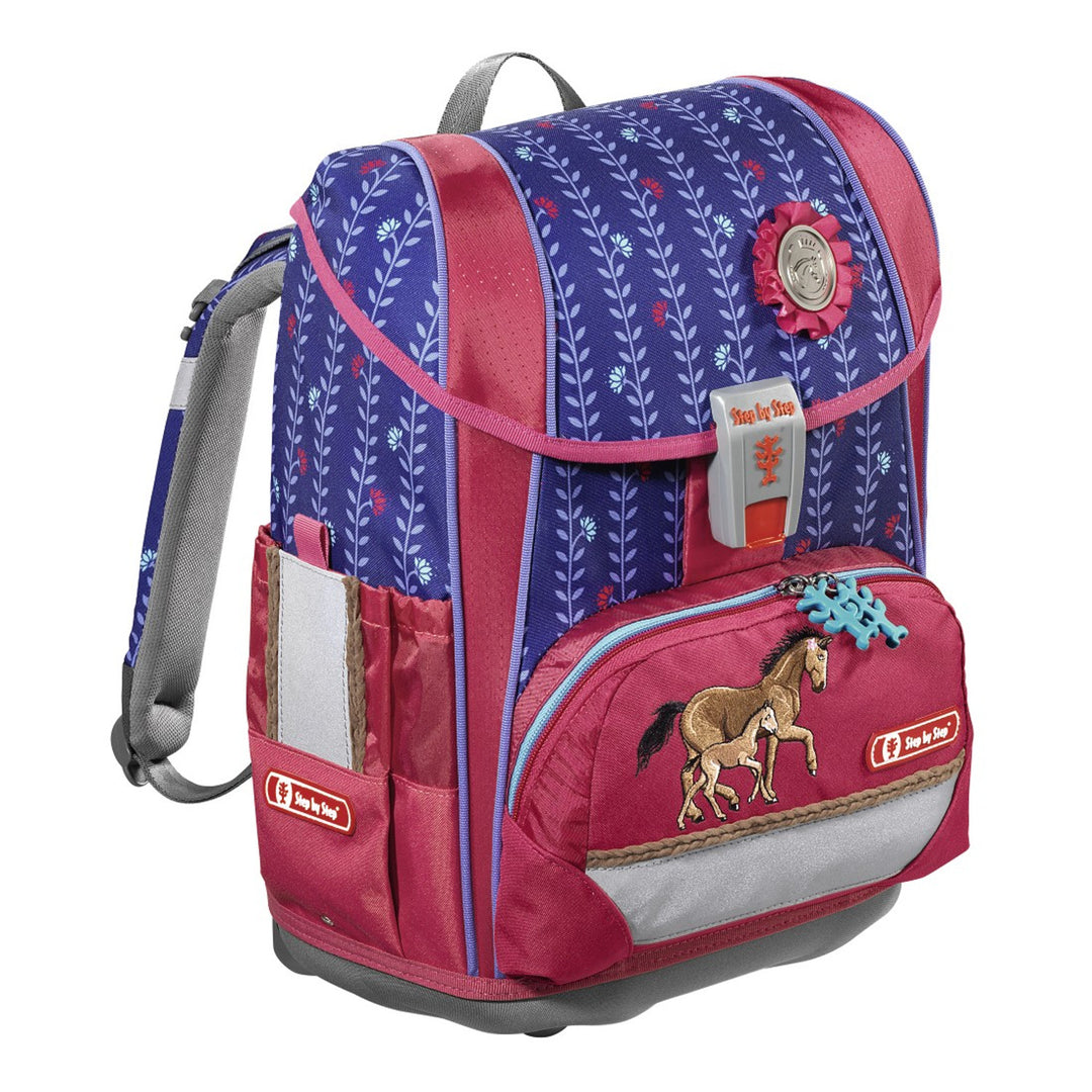 TORNISTER Zestaw 4 elem. HAMA LIGHT 2 LUCKY HORSE STEP BY STEP