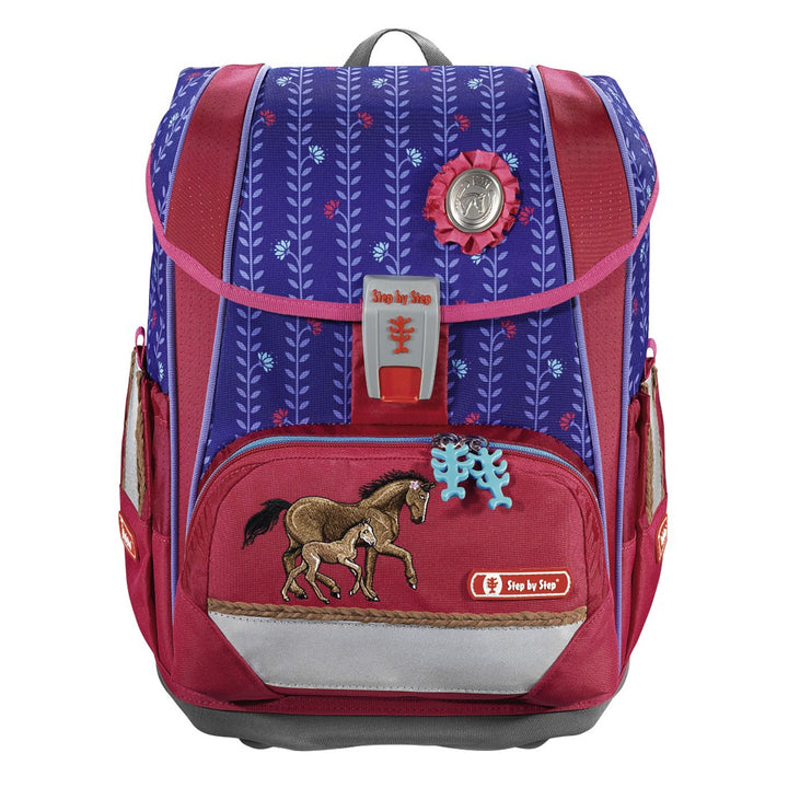 TORNISTER Zestaw 4 elem. HAMA LIGHT 2 LUCKY HORSE STEP BY STEP