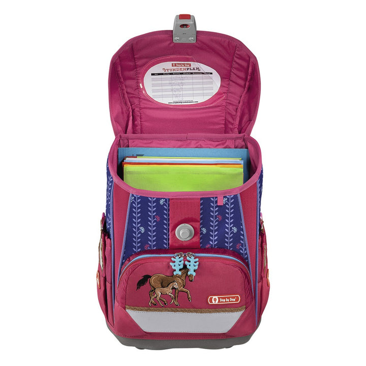 TORNISTER Zestaw 4 elem. HAMA LIGHT 2 LUCKY HORSE STEP BY STEP